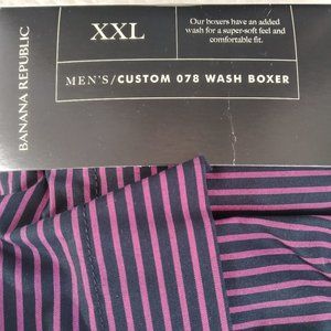 Banana Republic Custom Wash Striped Boxers